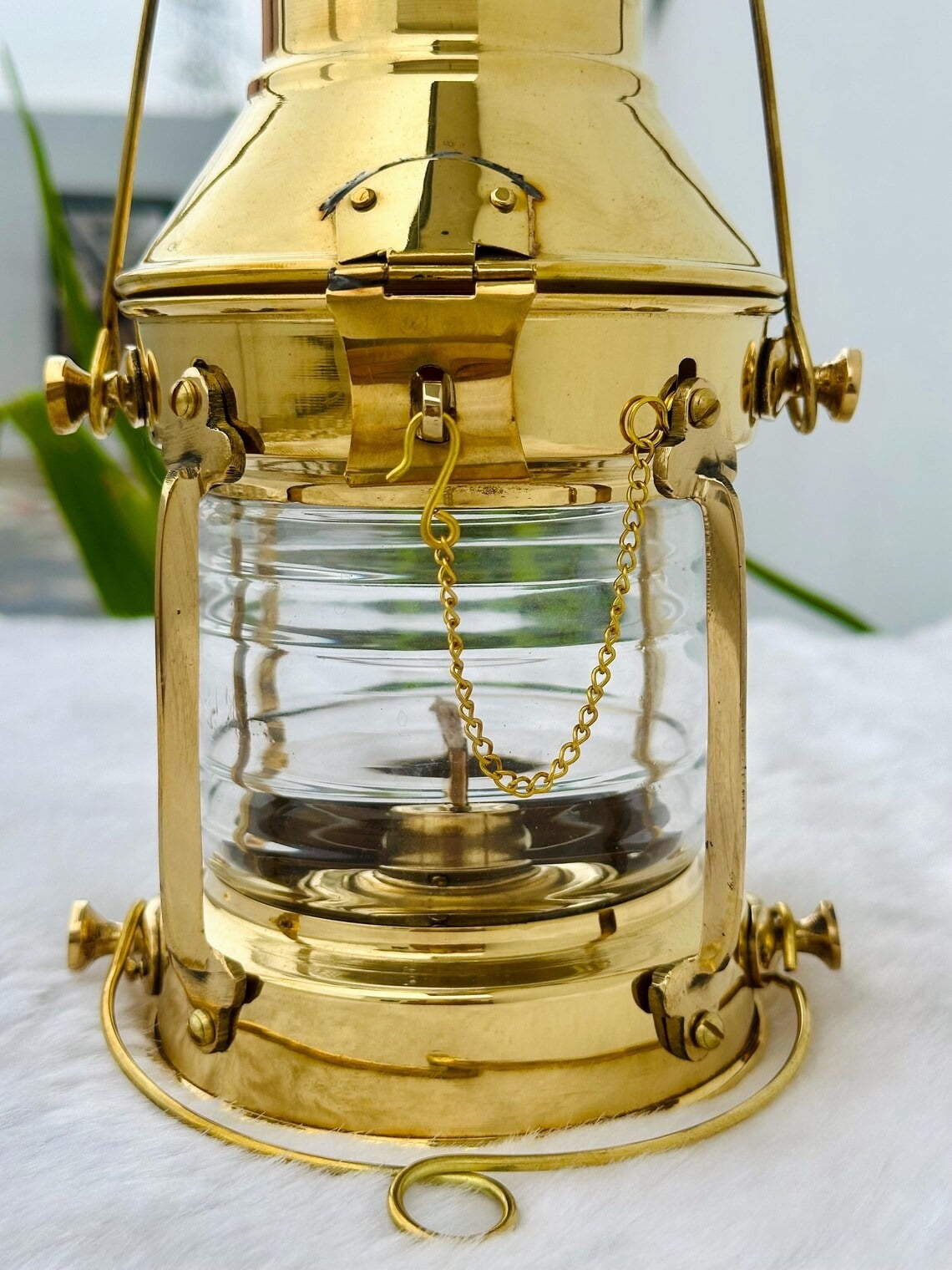 Personalized Handmade Oil Lantern, Nautical Table Lamp, Maritime Ship oil Lantern, Vintage Style Burner Lantern, Hanging Light Oil Lamp