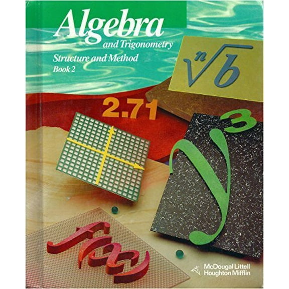 Pre-Owned Algebra and Trigonometry: Structure and Method, Book 2