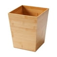 thumbnail image 2 of (3 pack) Better Homes & Gardens Bamboo Bathroom Wastebasket, 2 of 9