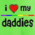 thumbnail image 3 of CafePress - Iheart Daddies Light T Shirt - Light T-Shirt - CP, 3 of 4