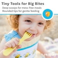 thumbnail image 2 of Re-Play Toddler Forks and Spoons Set - 4x4 Children's Utensils Set - Dishwasher and Microwave Safe - Made in USA - Set of 8 - Under the Sea, 2 of 10