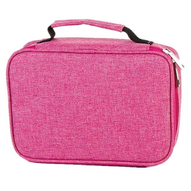 Estuche impermeable para lápices, 72 colores, 120 agujeros, gran capacidad, estuche para lápices desmontable para bocetos