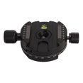 thumbnail image 2 of Adaptador de montaje de placa de liberación rápida con nivel de burbuja para videocámara DSLR, panorámica de 360 grados., 2 of 14