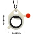 thumbnail image 4 of Plastic Wire Zip Tie Carrier Holder Grabber Organizer Keychain for Keeping Wires Tidy, 4 of 8