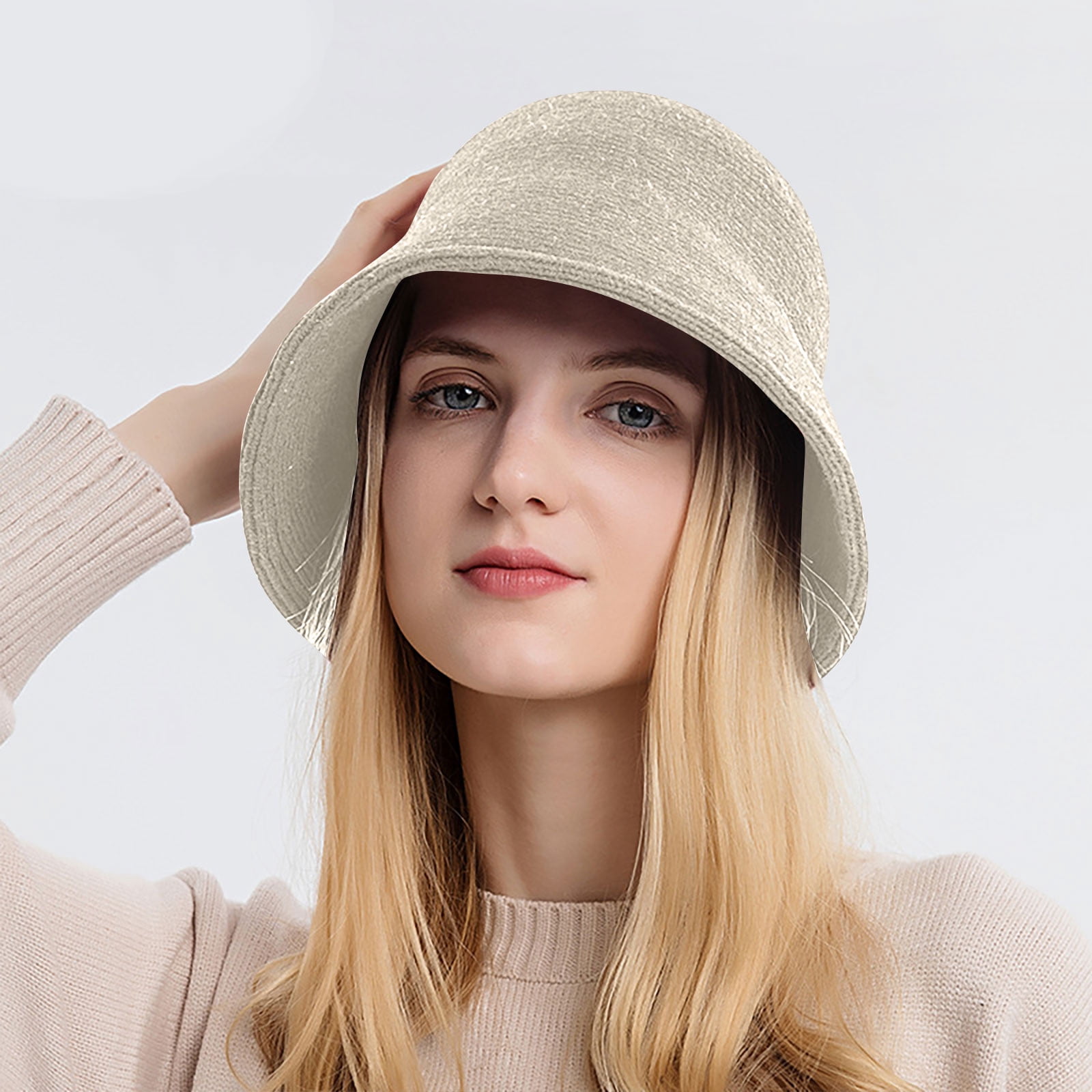 SwiftWear Knit Bucket Hat Sun Protection Lightweight Sun Hat  display picture 1