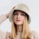 thumbnail image 3 of Sombreros de invierno para mujer, gorro de lana cálido, gorro de punto de oso para mujer, gorro de mujer, 3 of 4