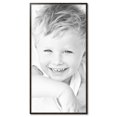 thumbnail image 2 of ArtToFrames 26" x 51" Black Square with Gold Beads Picture Frame, 26x51 inch Black Wood Poster Frame (WOM-5021), 2 of 7