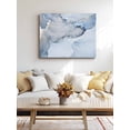 thumbnail image 4 of Marble Blue Wall Art for Living Room,Canvas Picture Wall Decor for Bathroom Bedroom,Modern Abstract Ink Painting Luxury Painting Artwork for Office Kitchen Hallway Dining Room Home Decor 16"x20", 4 of 8