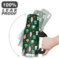 thumbnail image 6 of Dark Green Puppy Christmas Bell 40 Oz Tumbler with Handle Lid and Straw Stainless Steel Double Walled Vacuum Insulated Cup Merry Christmas Gifts Tumbler for Women Men Friends Outdoor Indoor, 6 of 6