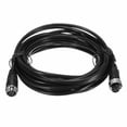 thumbnail image 1 of Cámara de marcha atrás para coche Cable de extensión Bus Camión Cámara de visión trasera de respaldo Cable de extensión de 4 pines tholdsy EL5528-00B, 1 of 2