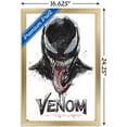 thumbnail image 3 of Marvel Venom: Let There be Carnage - Illustration with Tongue Wall Poster, 14.725" x 22.375", Framed, 3 of 3