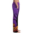 thumbnail image 6 of Satingcolo Halloween Men's Pajama Pants, Fun Pajama Bottoms for Men, Lightweight Comfy Pjs Bottoms Lounge with Drawstring, 6 of 6