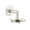 Q7-Khaki, variant on Under Cabinet Kitchen Utensil Hooks 360° Rotating No-Drill Adhesive Hanging Rack for Spatulas Spoons Knives Towels Space-Saving Wall Mounted Organizer for Small Kitchens Rentals