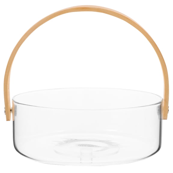 TAILTOSS Glass Storage Basket Assorted Use Party 1Pack 7In