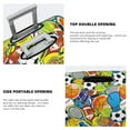 thumbnail image 5 of Haiem Various Balls Luggage Cover Printed Suitcase Covers for Luggage Elastic Washable Suitcase Protector Fits 18-32 Inch Luggage-Medium, 5 of 9