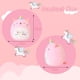 thumbnail image 3 of Juguete de peluche SQEQE con unicornio, gato, caticornio, cumpleaños, 20 cm, regalo para niños, 3 of 9