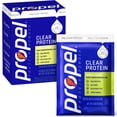 thumbnail image 2 of (5 pack) Propel Clear Protein Powder, 20g Protein, Zero Sugar, Apple Pear, Powdered Clear Protein Drink Mix 0.98 oz, 2 of 13