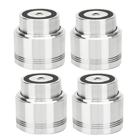 4PCS Speaker Feet Float Speaker Amplifier Stand Spikes DISCS Turntable CD Player Computer Base Feet 53x51mm