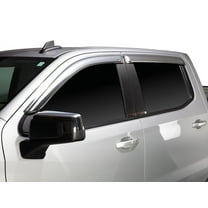 Auto Ventshade (AVS) by RealTruck Outside Mount Ventvisor/Deflectors 4 Pc. Set Compatible with 2020-2024 Chevy/GMC Silverado/Sierra 1500,2500,3500 Crew Cab