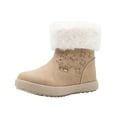 thumbnail image 4 of Botin Invierno Para Niña Gamuza Color Maquillaje 12-17.5 beige 12, 4 of 6