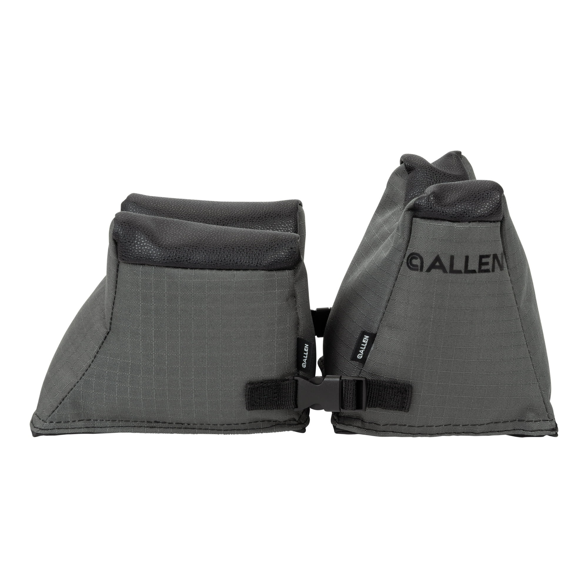 Allen Company Front and Back Large Filled Rifle Shooting Rests, Gray, Polyester, Model 18312A