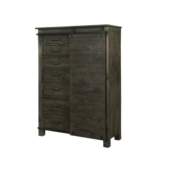 Magnussen Abington Door Chest in Weathered Charcoal