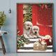 thumbnail image 3 of 5D taladro redondo completo diamante pintura Navidad cachorro imagen diamantes de imitación artesanía Likrtyny Arte deco, 3 of 8