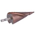 thumbnail image 4 of Loewten Step Drill Bit, High Toughness High Speed Steel Drill Bit, High Wear Resistance Not Easy To Break Cobalt Coating For Perforating Various Materials Deburring, 4 of 7