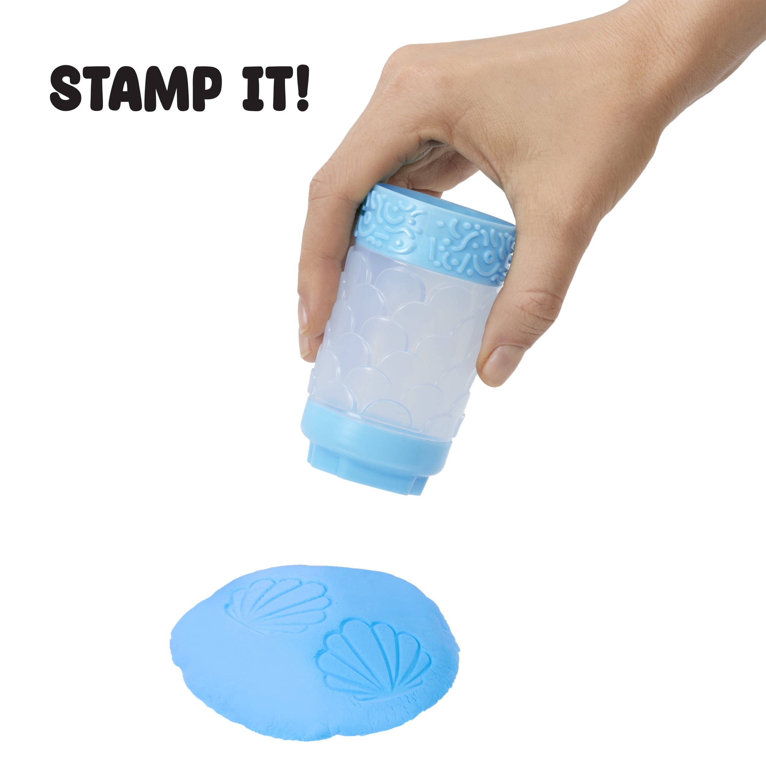 Wonder Factory Never Dry Floating Dough Light Blue Single – Never Dries Out, Gluten Free, and Floats in Water