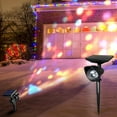 thumbnail image 4 of Solar Christmas Projector Lights,Waterproof Christmas Colorful LED Projector Outdoor, Firefly Moving Lights Red and Green, Landscape Decoration for Xmas Yard Holiday Party, 4 of 4