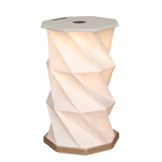 Lámpara de escritorio plegable giratoria: luces de bolsillo, luz de camping, lámpara de noche, luces LED recargables para dormitorio, exterior, fiesta, regalo