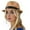 Khaki, variant on Sun Hats , Beach Wear for Women , Women Summer Hat Stylish Packable Straw Fedora Sun Hat for Women and Men Summer Beach Travel