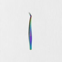 1pc 45 Degree Curved Slanted Pointed Eyelash Extension Tweezers Eyelash Supplies