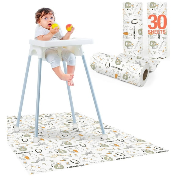 Tapete Minimono para Bebés para Manchas 30 unidades Impermeable 102x119 cm