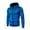 Blue, variant on Men's Winter Sports Casual Fitness Suit with Dots Hoodie Sweatshirt and Pants, for Gym Training and Winter Outdoor Activities,Black,L