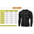 thumbnail image 6 of RDX Rash Guard BJJ, Compression Base Layer Top Quick Cool Dry Wetsuit Swimming Vest Men, Surfing MMA Running Cycling Training, 6 of 6