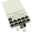 thumbnail image 1 of 25 Pk. White & Black Prewound Class 15 Bobbins with Bobbin Storage Box, 1 of 2