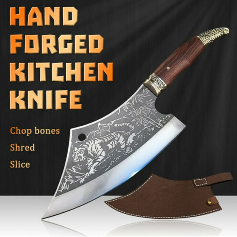 DFITO Meat Cleaver Heavy-Duty, Sharp Household Kitchen Knife