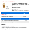thumbnail image 2 of Oil Filter Kit - Compatible with 2010 - 2022 Mercedes-Benz Sprinter 2500 3.0L V6 2011 2012 2013 2014 2015 2016 2017 2018 2019 2020 2021, 2 of 2