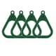 thumbnail image 1 of 4x s de Trapecio Recubiertos para Columpios Equipos Libre de Oscilación -, 1 of 7