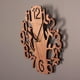 thumbnail image 5 of Reloj de pared con forma de árbol, silencioso, sin tictac, para decoración de oficina, sala de estar y dormitorio, 5 of 10