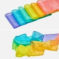 thumbnail image 3 of SUTENGDA 100% Silk Dance Ribbons Pastel Rainbow Play Silks Kids Toddlers Spring Easter Outdoor Streamer Toy Princess Ribbon Dancer Wand for Gymnastics Dancing Birthday Gift, 3 of 7