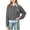 Gray, variant on Lovzfmll Cardigan Sweaters for Women, Casual Loose Sweater Tops Outerwear Women Fall Clothes Ribbed Back-to-School Early Fall Fashion