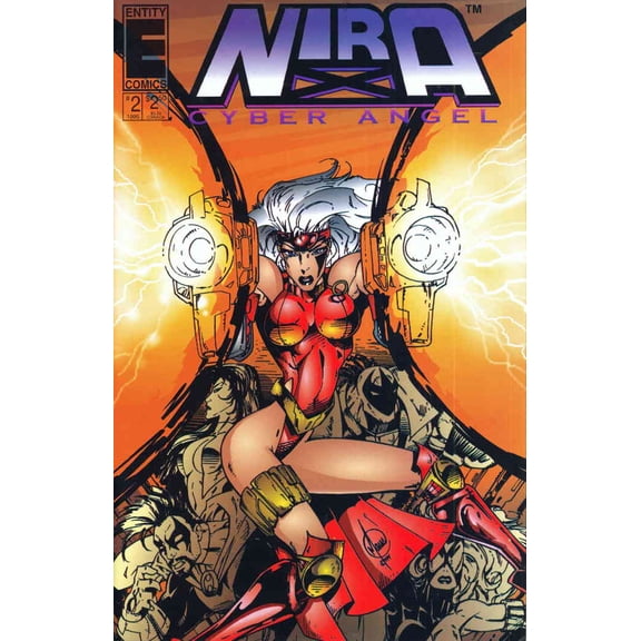 Nira X: Cyberangel (Mini-Series) #2 VF ; Entity Comic Book