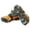 Orange, variant on Crampons Ice Cleats Traction Snow Grips for Boot and Shoes, Shoe Spikes for Men Women Walking on The Ice, Snow and Mud