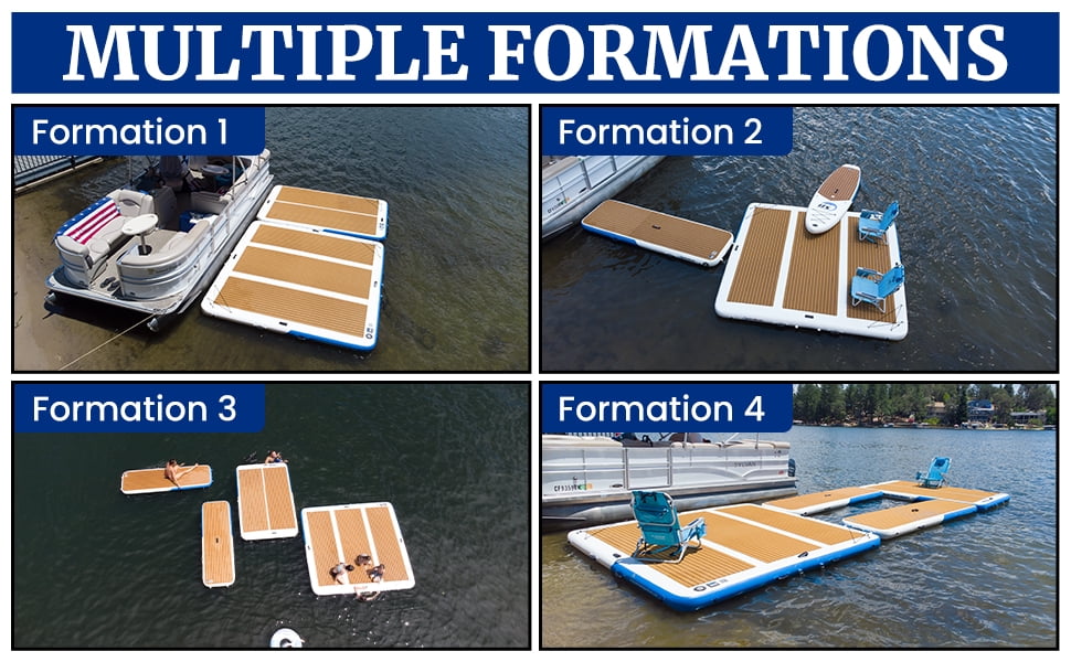 Inflatable Mega Yacht Dock 10x10