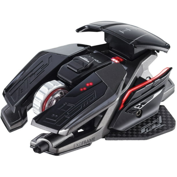 Mad Catz Mr05dcinbl01 R A T Pro X3 Optical Gaming Mouse Black Walmart Com Walmart Com