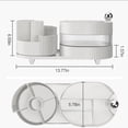 thumbnail image 2 of Niulife 2024 New Makeup Organiser,360 Make Up Organiser with 3 Layer Rotating Compartment,Makeup Organizer Storage Is Perfect for Dresser, Bathroom, Bedroom,Ivory,3 Layers, 2 of 7