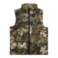 thumbnail image 4 of Garronmavis Camo Hunting Forest Full Zip Vest Wind Proof Boys Zippered Vest Comfortable Winter Lightweight Sleeveless Jacket with Pocket Soft Warm Sleeveless Jacket for Spring Fall, 4 of 7