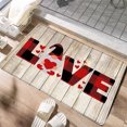 thumbnail image 5 of JilgTeok Valentines Day Decorative Door Mat Indoor Outdoor, Spring Outside Entrance Floor Mats Non Slip Washable Bathroom Rug for Holiday, Welcome Seasonal Front Door Mat Home Decor(23.62*15.74in), 5 of 7